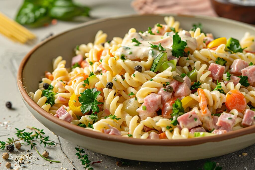 Variations et conseils pour sublimer votre salade de pâtes au jambon